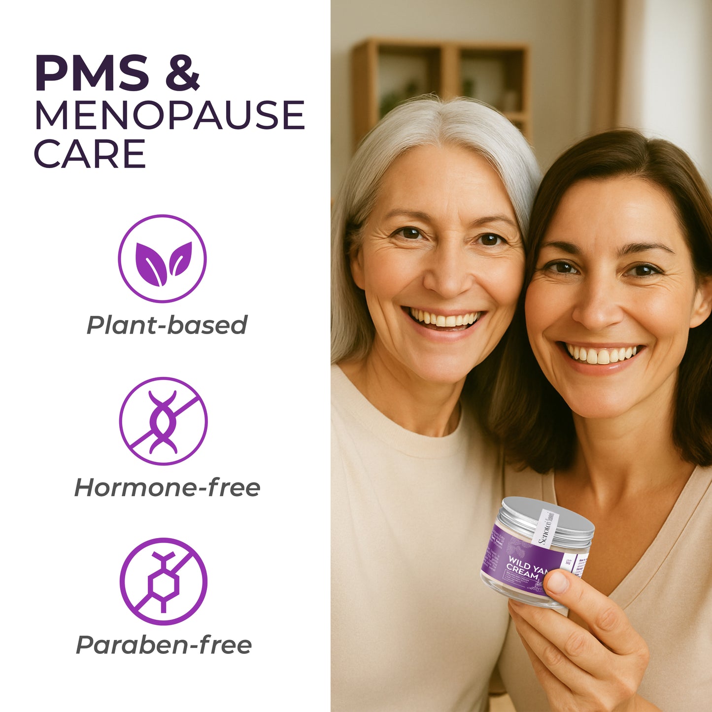 Senotori Lavender Wild Yam Cream – Menopause & PMS Relief