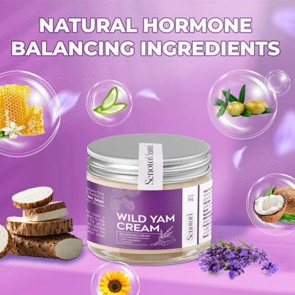 Senotori Lavender Wild Yam Cream – Menopause & PMS Relief