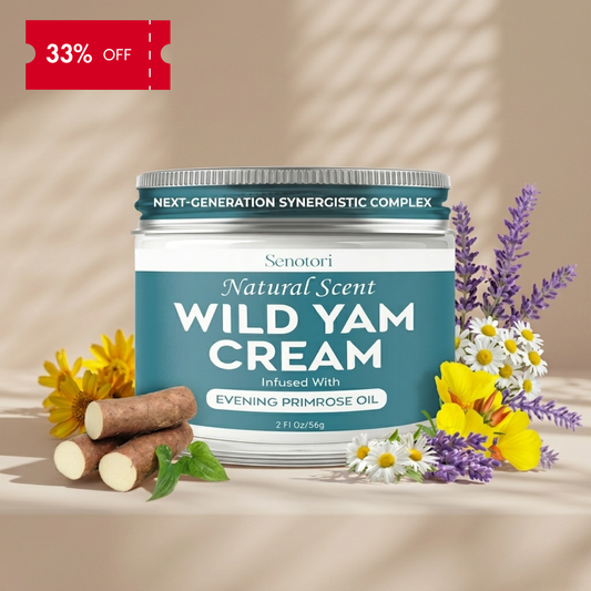 Natural Unscented Wild Yam Cream – Menopause & PMS Relief