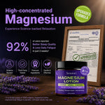 Magnesium Lotion for Sleep with Arnica, Lavender & Chamomile - 4Oz