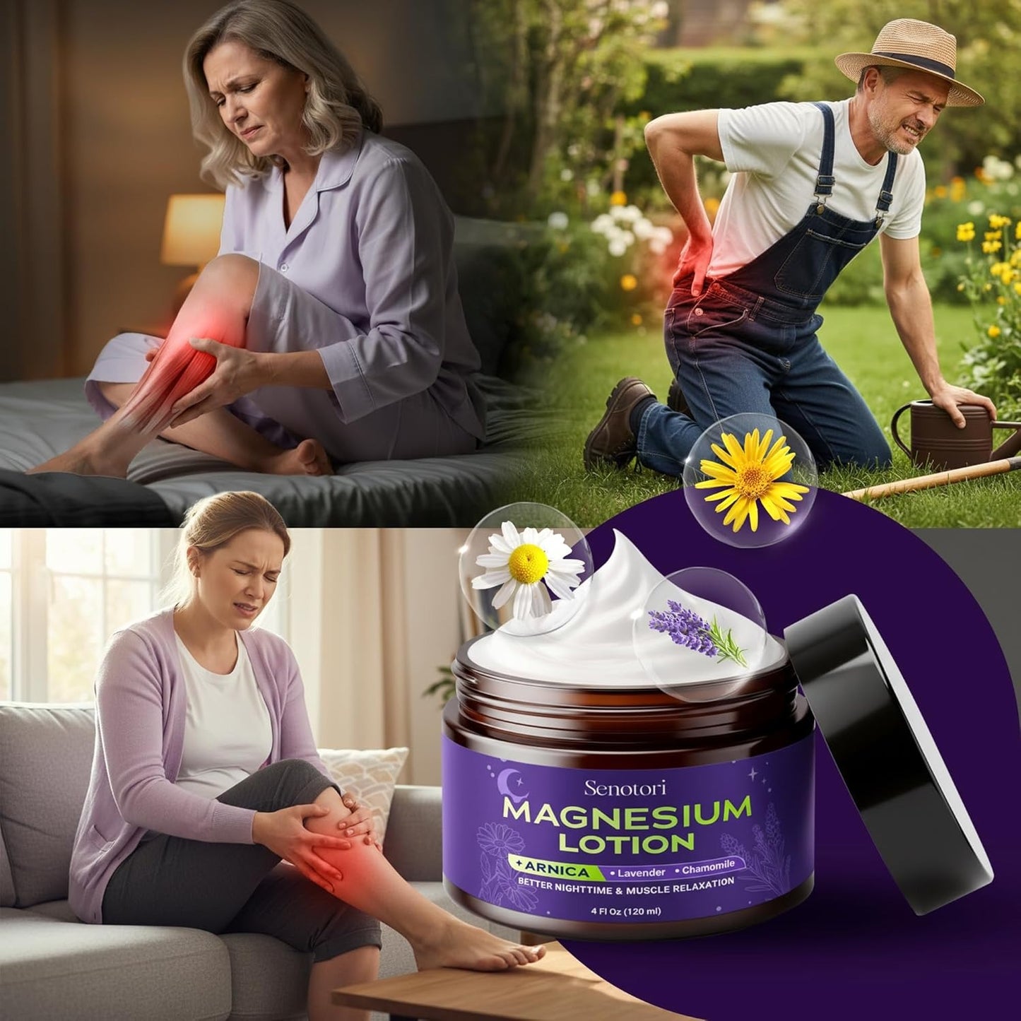 Nighttime Magnesium Lotion