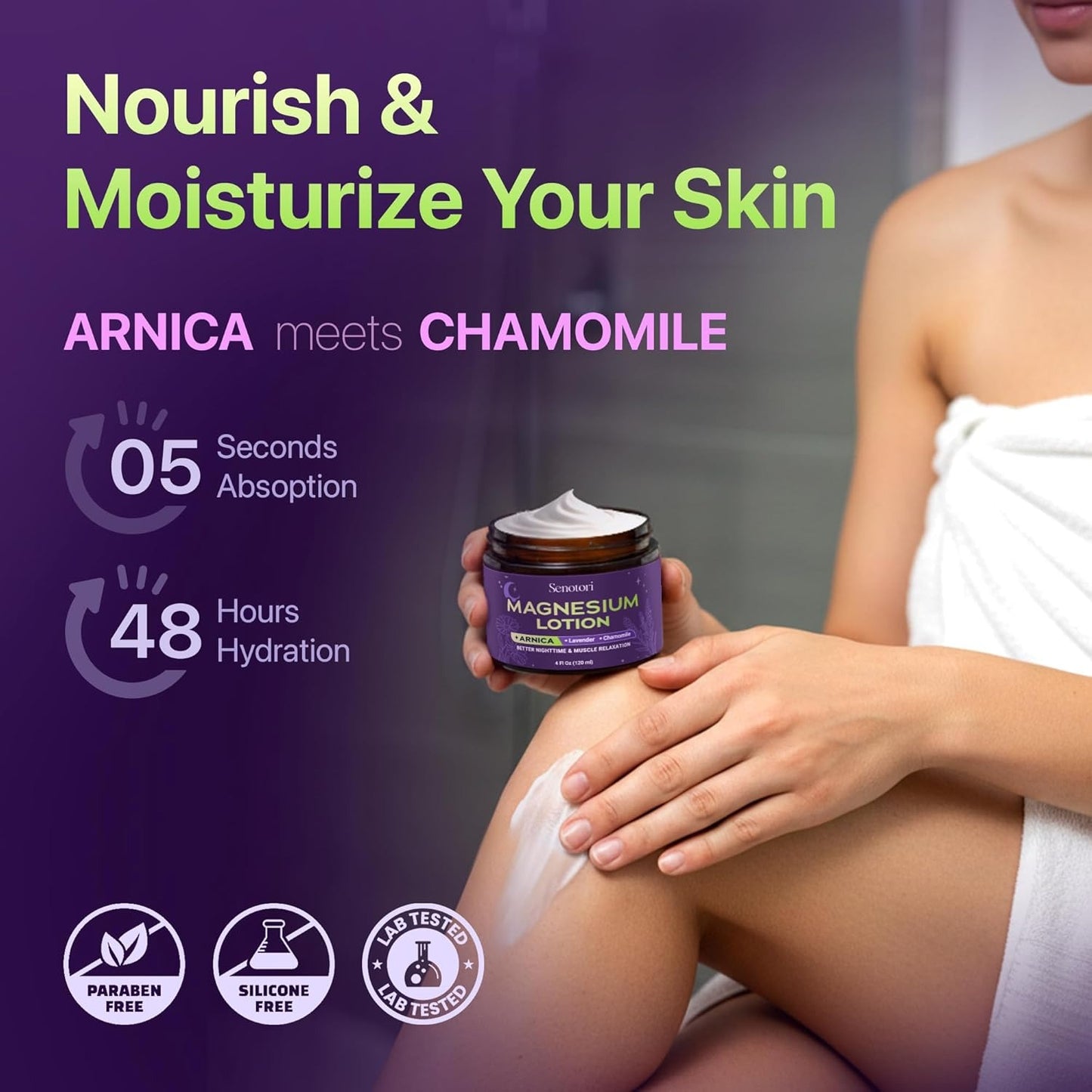 Nighttime Magnesium Lotion